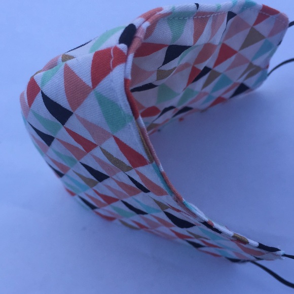 Color Block Print Mask - Picture 2 of 2